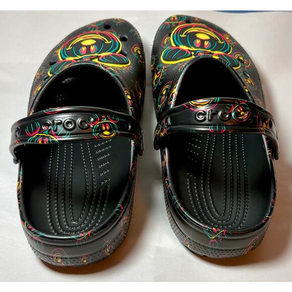 Disney Parks 2023 Halloween Mickey Mouse Pumpkin Adult Crocs Clogs Size M9 / W11 main image 5
